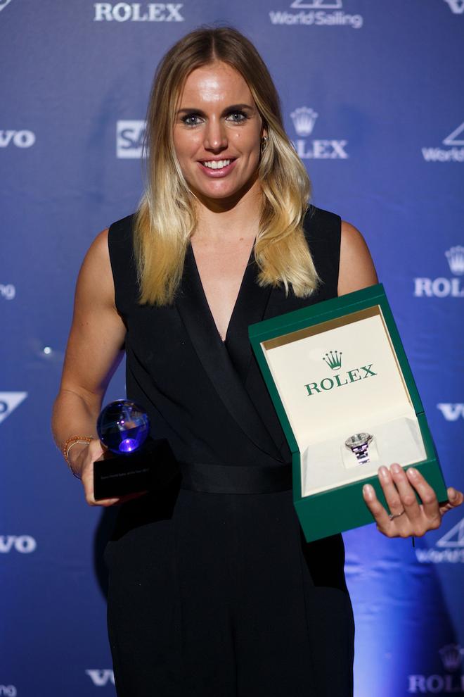 Marit Bouwmeester wins female Rolex WSOY © World Sailing